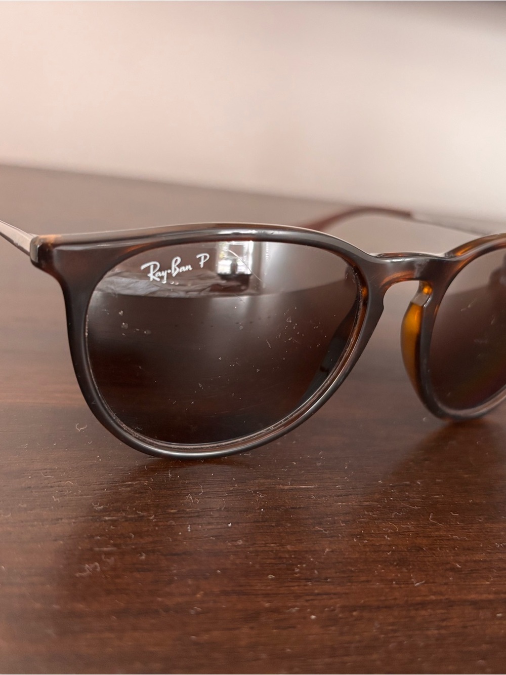 Ray-Ban Erika Polarized Sunglasses - Brown Tortoise